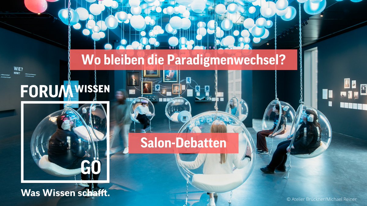 Forum Wissen GĂ (@forumwissengoe) on Twitter photo Wo bleiben die Paradigmenwechsel? Werden bahnbrechende Erkenntnisse in der #Wissenschaft immer seltener? Unsere erste Salon-Debatte ist jetzt online youtube.com/watch?v=y3O5wnâŠâš
#forumwissen <a href="/uniGoettingen/">Uni Göttingen</a> Wo bleiben die Paradigmenwechsel? Werden bahnbrechende Erkenntnisse in der #Wissenschaft immer seltener? Unsere erste Salon-Debatte ist jetzt online youtube.com/watch?v=y3O5wnâŠâš
#forumwissen <a href="/uniGoettingen/">Uni Göttingen</a>
