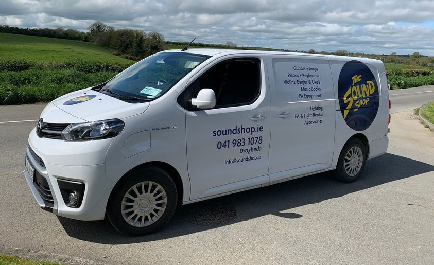 The Sound Shop goes electric
#zeroemissions #ev #music #drogheda #localbusiness