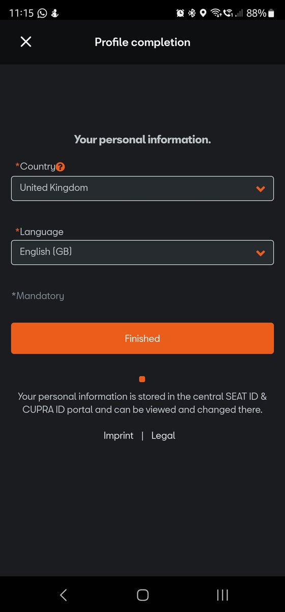Gazwats's tweet photo. @SEATUK Is this still ongoing?

Wife and I just bought a Seat each and both unable to complete profile set up never mind do anything else with the, and I use the term loosely, 'Connect' app?

Screenshots of what we're encountering no manner what device, network, wi-fi. https://t.co/GtK8uMpKVH
