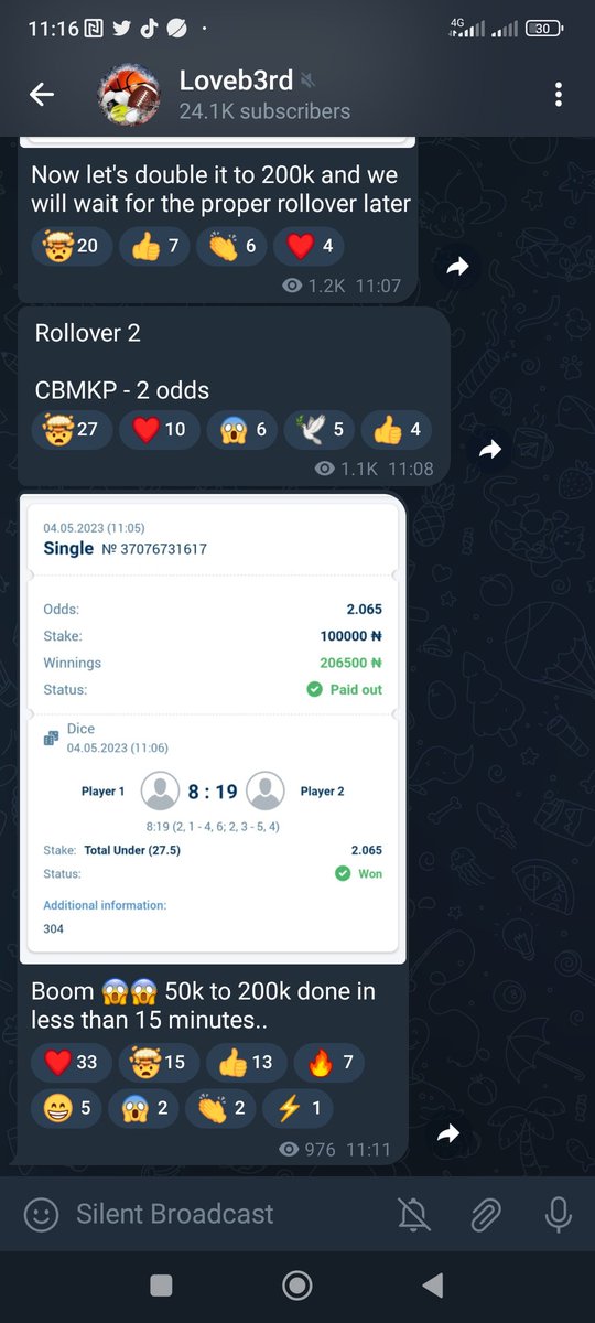 Olimpiatips's tweet photo. If you don't want to miss out on our rollover better rush to telegram now.. 

Join using the link below, it's free. 

5k to 100k in a Day

https://t.co/qBntztDgHI https://t.co/IkF5okPKh1