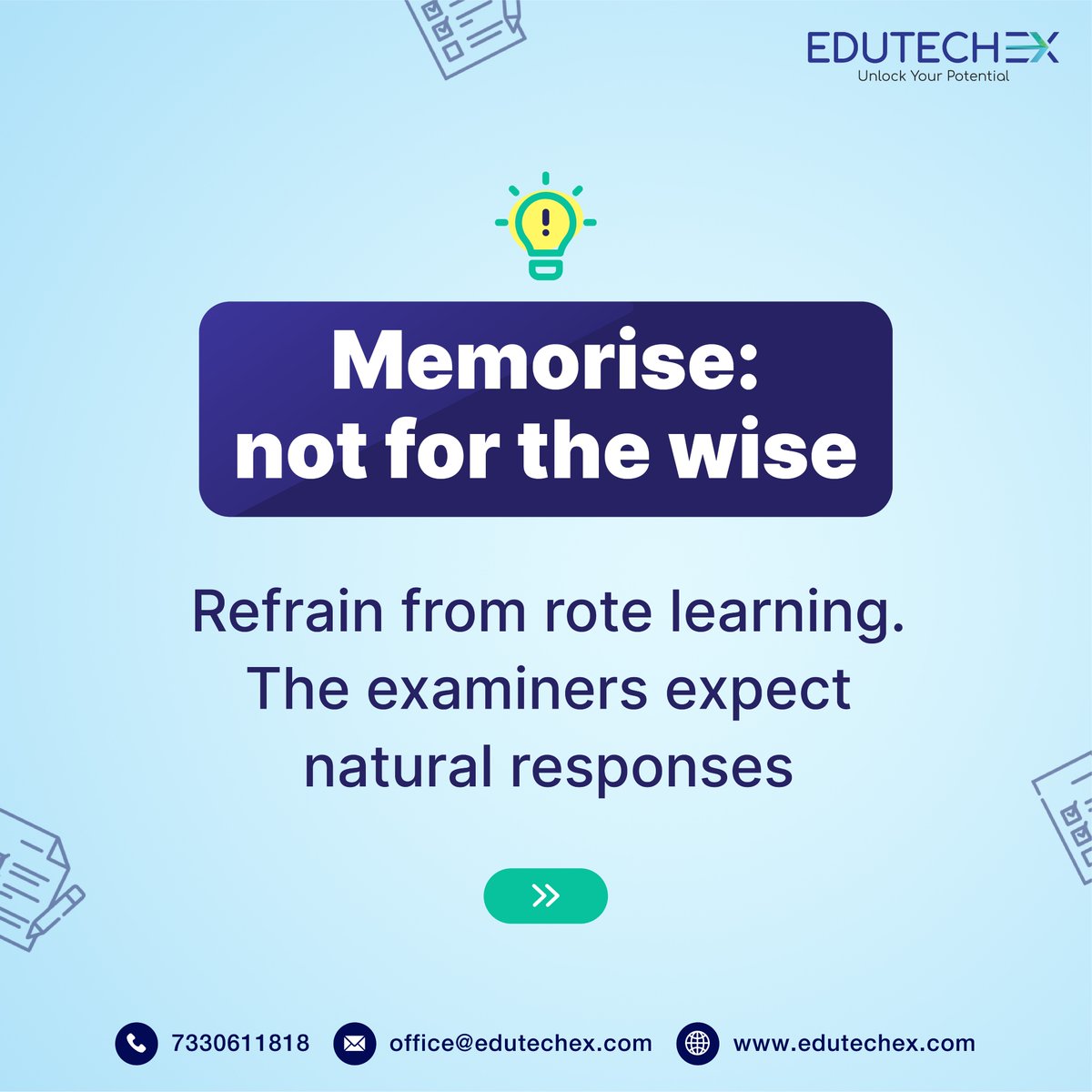 EduTechEx1's tweet image. The IELTS is the number one English language test for academic purposes, recognised by over 11,000 institutions globally🌍

Here, our experts share exclusive tips on how to nail the IELTS

Visit edutechex.com to know more

#EdutechExGlobal #EdutechEx #Ielts #EnglishTest