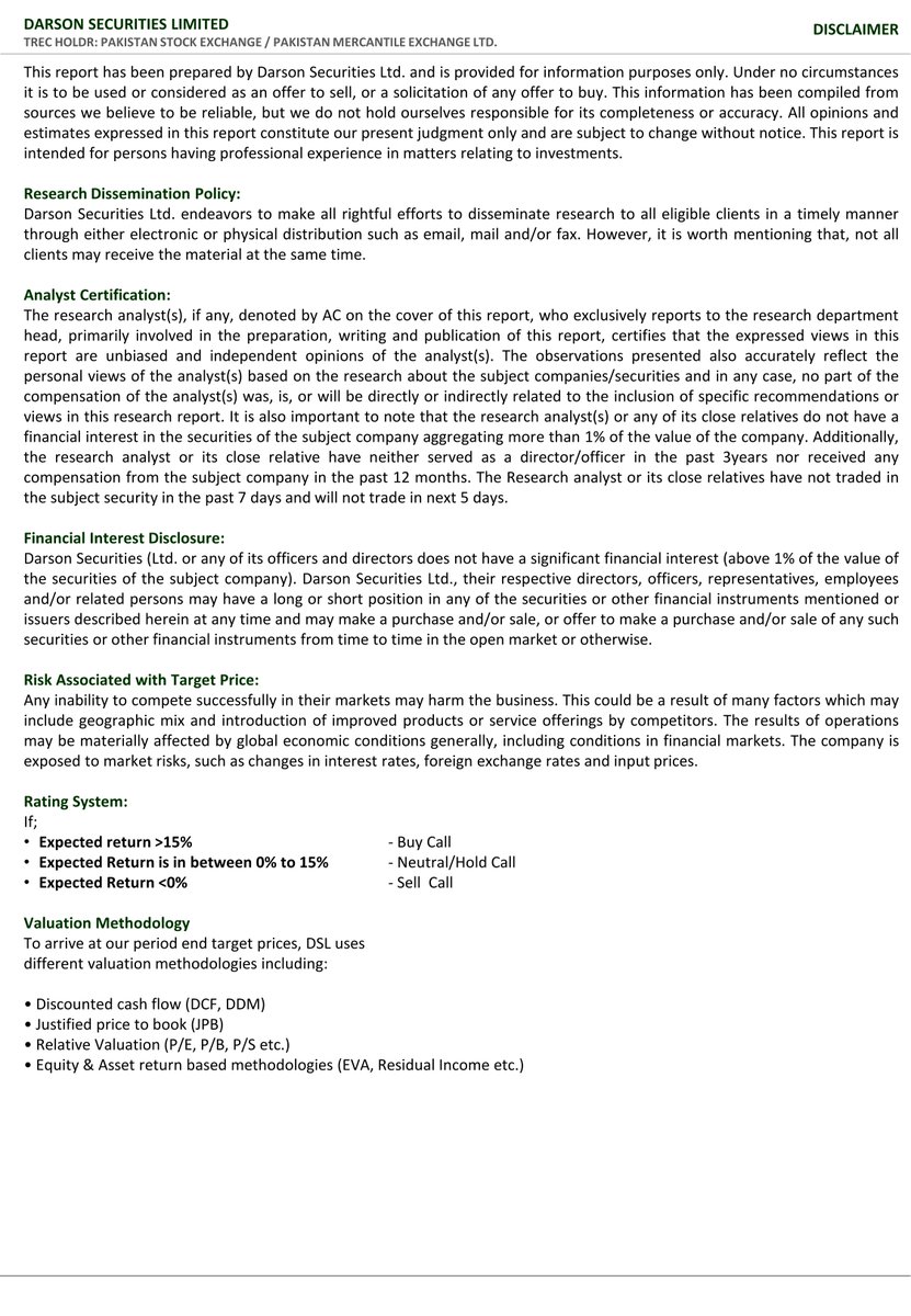 DarsonUpdates's tweet image. Darson Monthly Cement Update!

04 | May | 2023 | Thursday
Darson Securities Limited
darson.com.pk

WhatsApp +92 300 2444787
UAN: 111-900-400
Email: info@darson.com.pk

#CementUpdate #MonthlyCementUpdate #research #researcher #updates #stockmarkets #stockstobuy