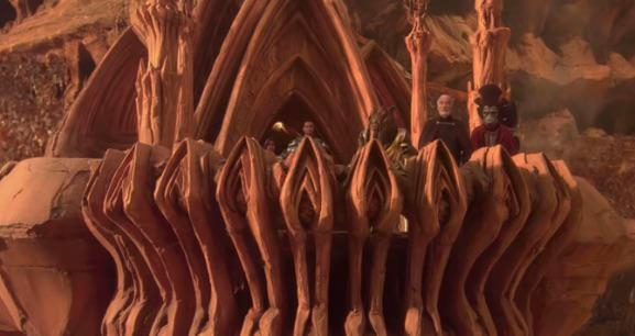 Happy #StarWarsDay. Please take a moment to appreciate Count Dooku's balcony in Attack of the Clones (2002).