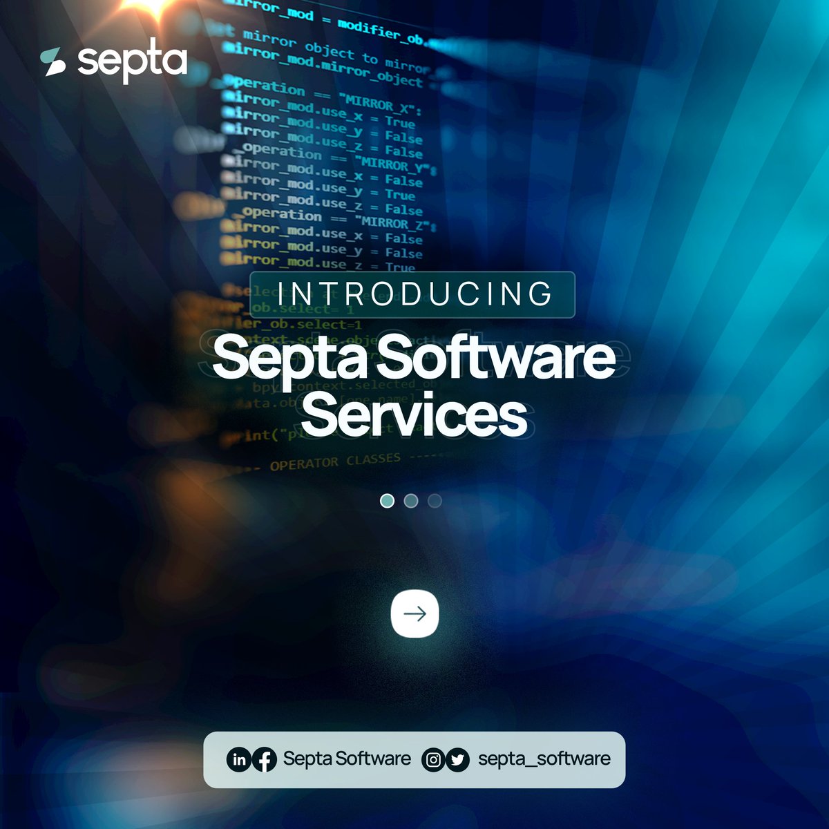 septa_academy's tweet image. We solve real-life problems with modern technologies.     

#septasoftware #mobileappdevelopment #webapp #webdevelopment