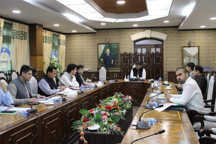 PMRUKP's tweet photo. The Chief Secretary Khyber Pakhtunkhwa, Nadeem Aslam Chaudhary, presided over a meeting to discuss measures aimed at preventing the smuggling of essential commodities such as wheat, fertilizers and sugar. activities. https://t.co/0Zjifv1kA8