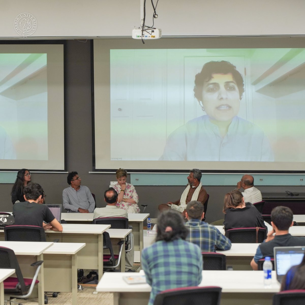 HabibUniversity's tweet photo. Uncovering Karachi’s Ecosystem: Indigenous Standpoints” - A Panel Discussion by #ComparativeHumanities and IDRAC took place at #HabibUniversity.
#ShapingFutures #NaturalHistory #IDRACSessions https://t.co/yl9XAqmCPW