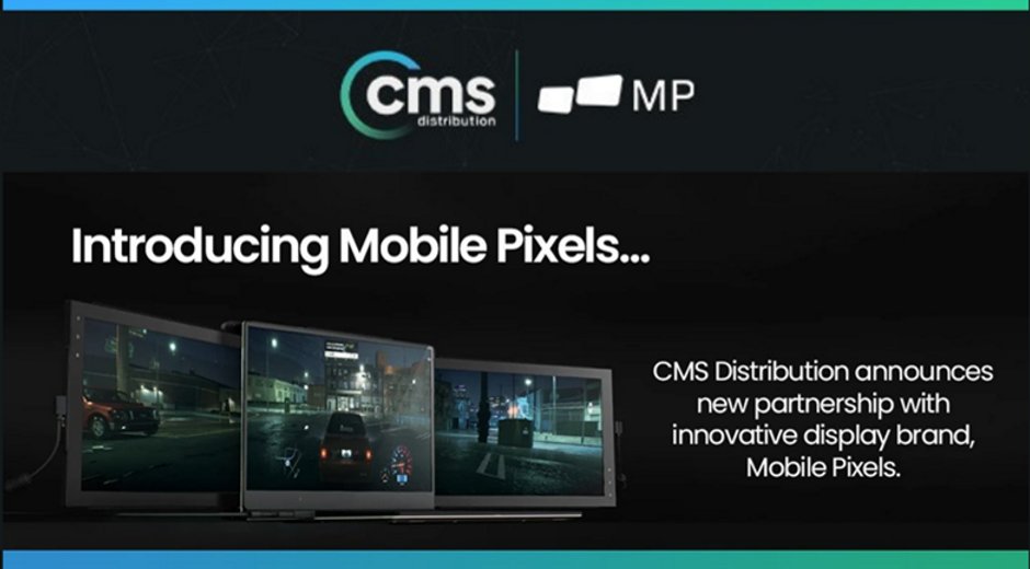 TechForTechs's tweet image. Award-winning Mobile Pixels announces UK &amp;amp; IE Partnership with CMS Distribution techfortechs.co.uk/post/award-win…
#CMSDistribution #MobilePixels #portable