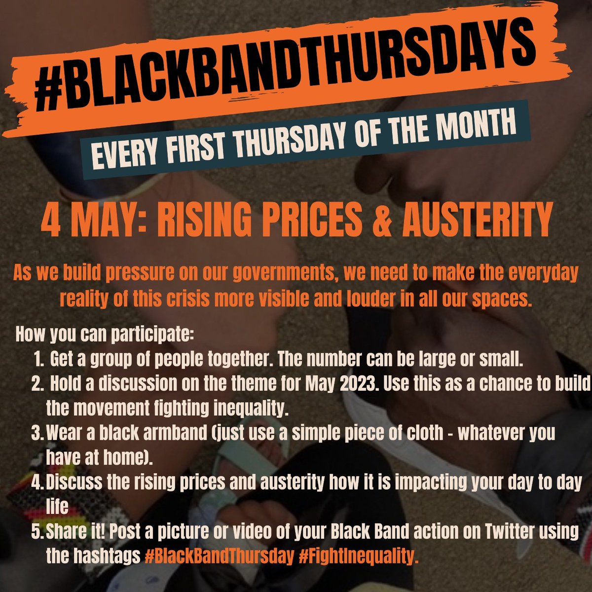 Today is #BlackBandThursday  @FightInequality @KenyaFIA @AymHub @AfricaLeko @DaughtersofMumb @NjokiNjehu @Oxfam @AFRODAD2011 @ActionAid @GreenKenya2 @mukuruyouthI @NdotoZetuKenya @Octoh031 @Activista_031 @DandoraHHC @Article43Rights