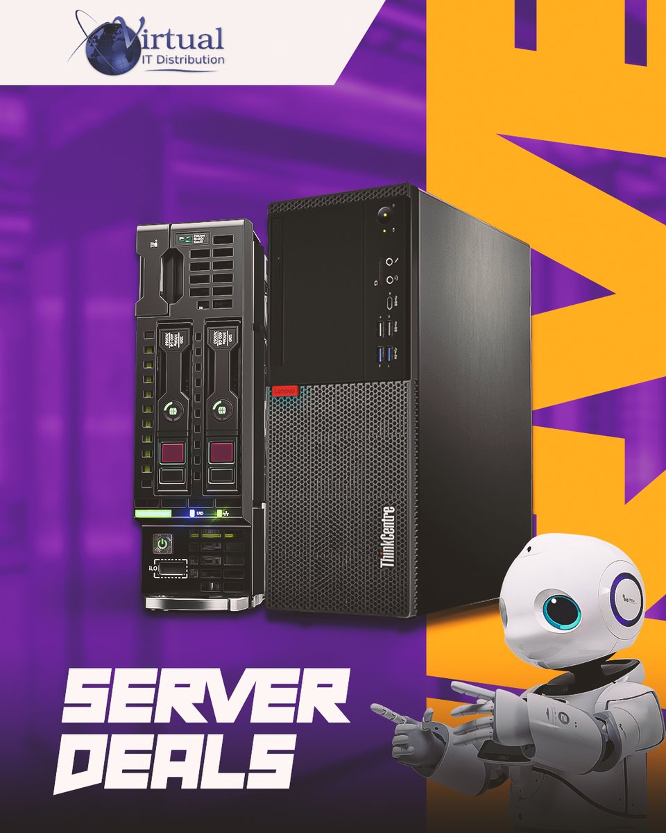 vitdistributors's tweet image. Check out our latest servers and come and grab yours at our shop located at no 42, Lanark Road, Avondale, Harare.
#computers #server #computerserver #lenovo #hp #tech #zimtech #virtualitdistribution