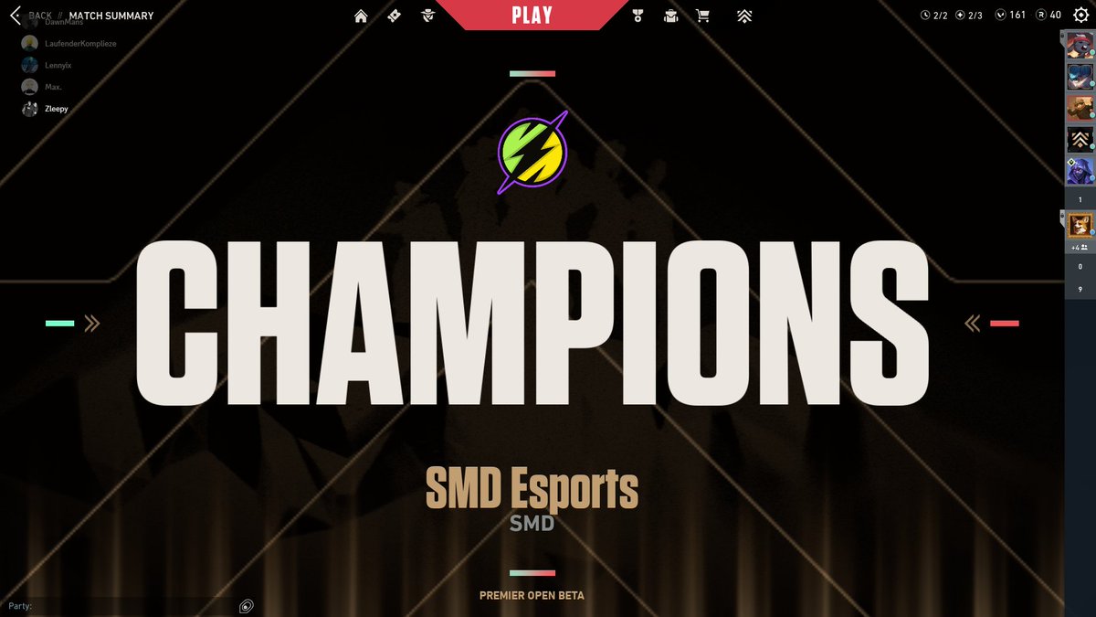 Won the System Test yesterday