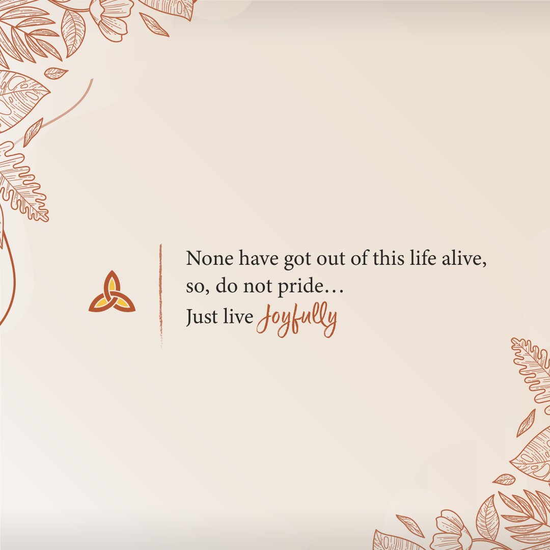 Remembering that life is short can be a powerful motivator to live joyfully and without regret. Join us at Kaivalyam as we embrace the present moment through yoga.

Visit our website to learn more:
thekaivalyam.com

#MindfulLiving #Kaivalyam #KaivalyamFoundation #Yoga