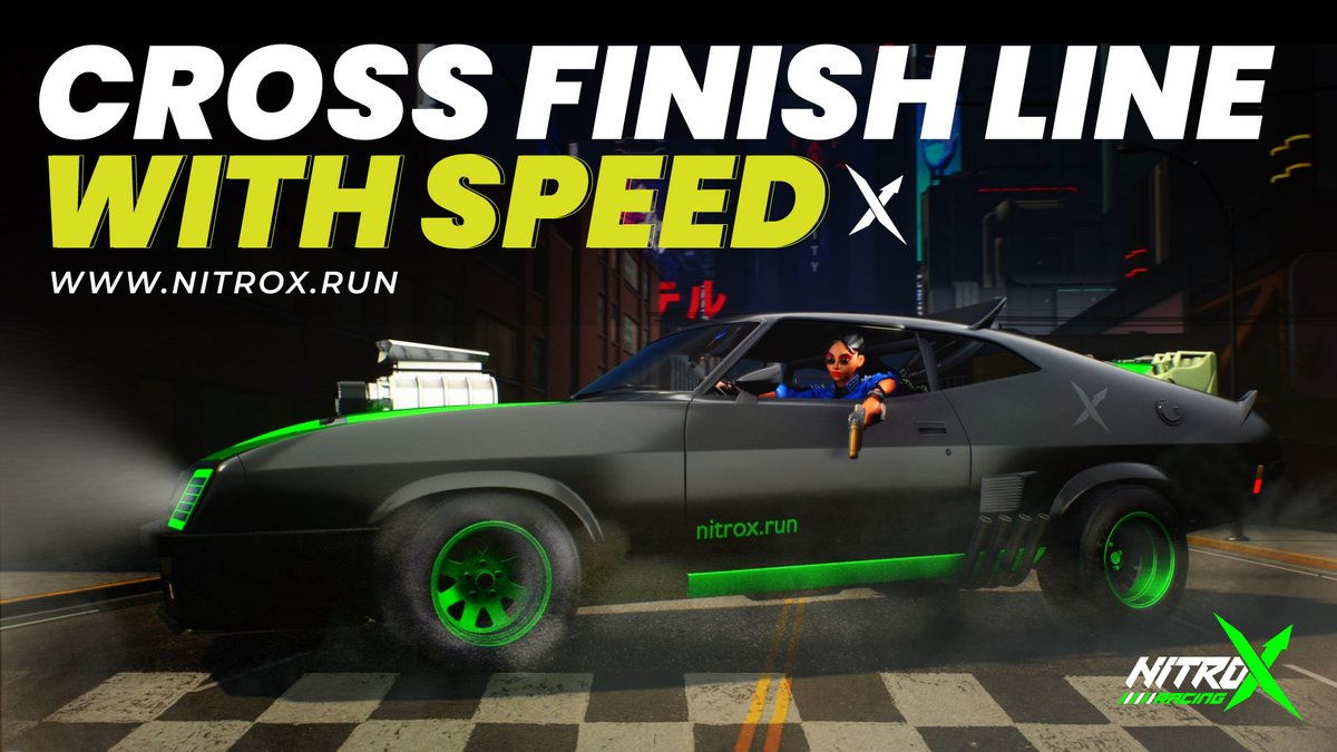 Hold speed &amp; don’t lose focus😀

No matter your skill level, whether you're a beginner or a pro, you'll find a place to shine in the thrilling adventures of Nitrox racing Metaverse.

Ready, set, go 🚥🏁

 #PlayToEarn #Metaverse #NFTcars #web3gaming #blockchaingames #Nitrox #VR