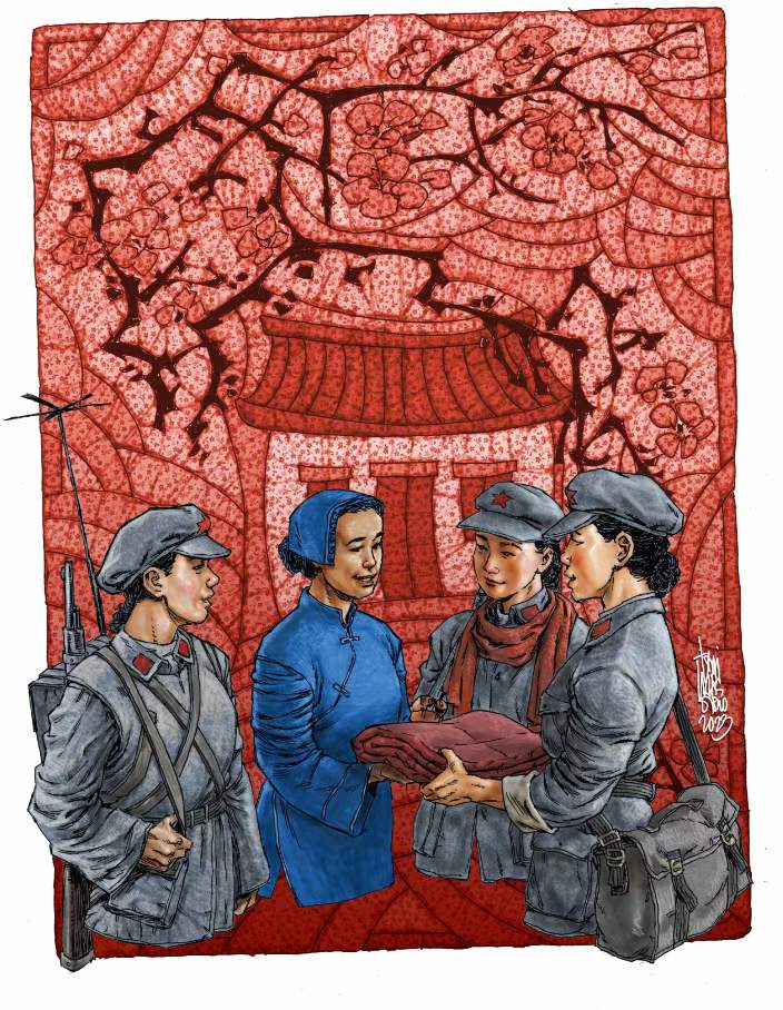 special_bone's tweet photo. 《HALF OF A QUILT》Comic version effect! Thank you to Singaporean Comic artist Toni for creating the front page. It was an interesting experience ,  Have fun together! https://t.co/6ZjxOC0k0K