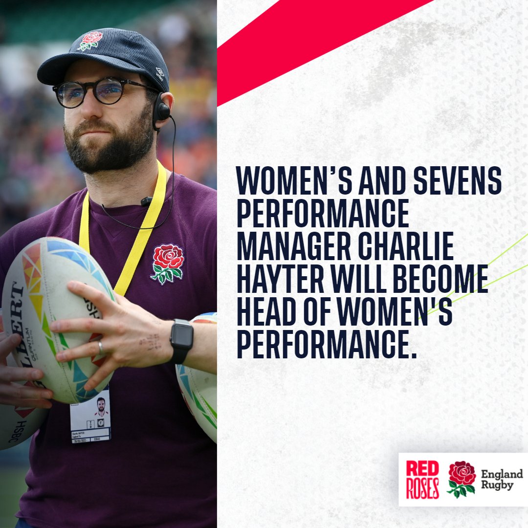 EnglandRugby's tweet photo. 𝐖𝐞𝐥𝐜𝐨𝐦𝐞 𝐭𝐨 𝐭𝐡𝐞 𝐧𝐞𝐰 𝐑𝐞𝐝 𝐑𝐨𝐬𝐞𝐬 𝐜𝐨𝐚𝐜𝐡𝐢𝐧𝐠 𝐭𝐞𝐚𝐦 🌹

#RedRoses