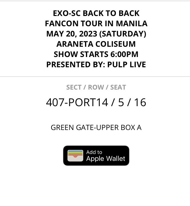 cartarooo's tweet photo. Wts/lfb ph 💫

Have: UB-A (407)
Price: 5.7k (discounted price)
- Bought via etix
- Will provide my personal accounts for assurance! I have also posted this sa exo marketplace with my personal acc ^^

Rfs: Have other commitment sa school sa araw ng con :(

#EXOSCinMNL https://t.co/PYgnOExSr9