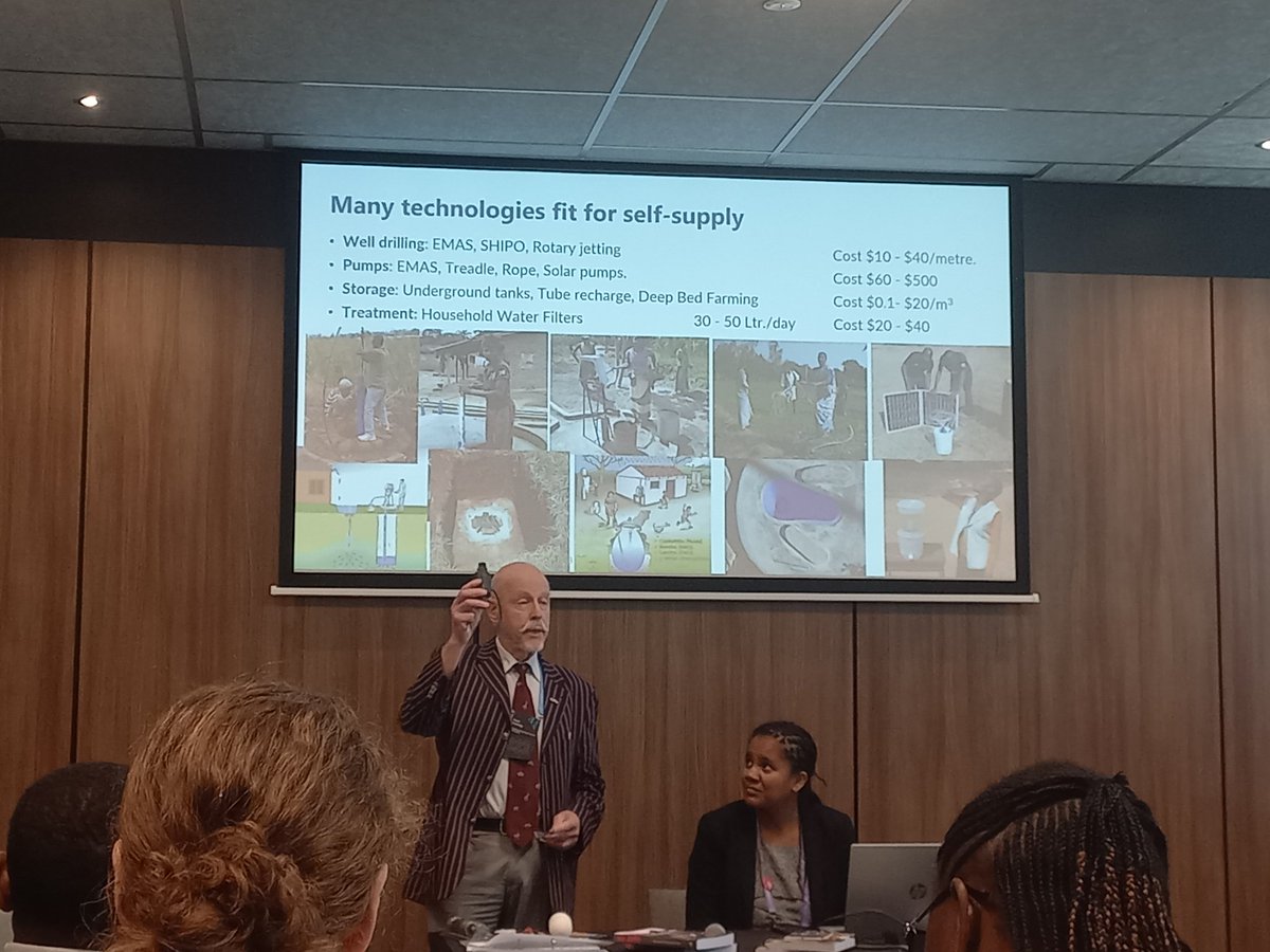 This was a very engaging session. An eye-opener on the various low-cost technology for self-supply that are untapped or known in most countries. 
Is self-supply the silver bullet? A low-hanging fruit? 
#ASC23 #AllSystemsConnect2023