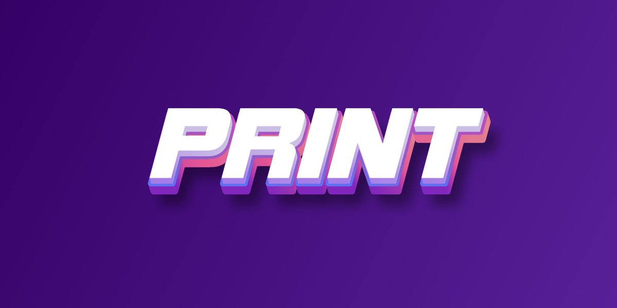 fonttextup's tweet photo. Gradient logo for printing and 3D lettering generator for typography and printing. Perfect for creating eye-catching designs that stand out.  Make online on https://t.co/Hj6lHNvcmY #gradientlogo #printing #3Dlettering #typography #logo #3d #font #fontdesign https://t.co/pstSSZxBOl