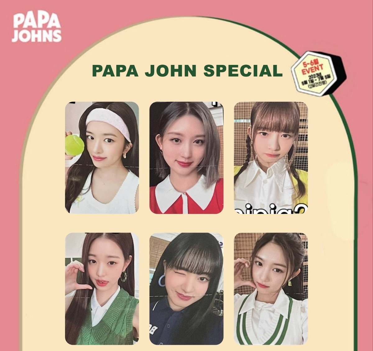 🛼 ดีลญี่ปุ่น / สินค้าไม่พร้อมส่ง 

Ive : Papajhons Pizza Photocard Set
〰️ ราคา 1,100 [6เมม]
〰️ ราคารวมส่งกลับและภาษี
〰️ ค่าจัดส่งเอกชน 50
🐻 สนใจสามารถสอบถามก่อนได้ 💜 
#ตลาดนัดive