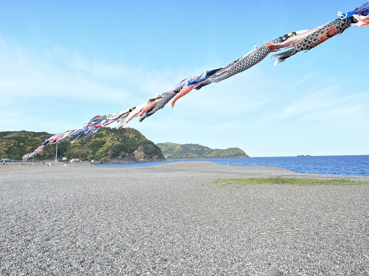 andgodwillact's tweet photo. 鯉のぼりが踊り狂っていたので散歩してきた。 https://t.co/ePmlMBFCWR