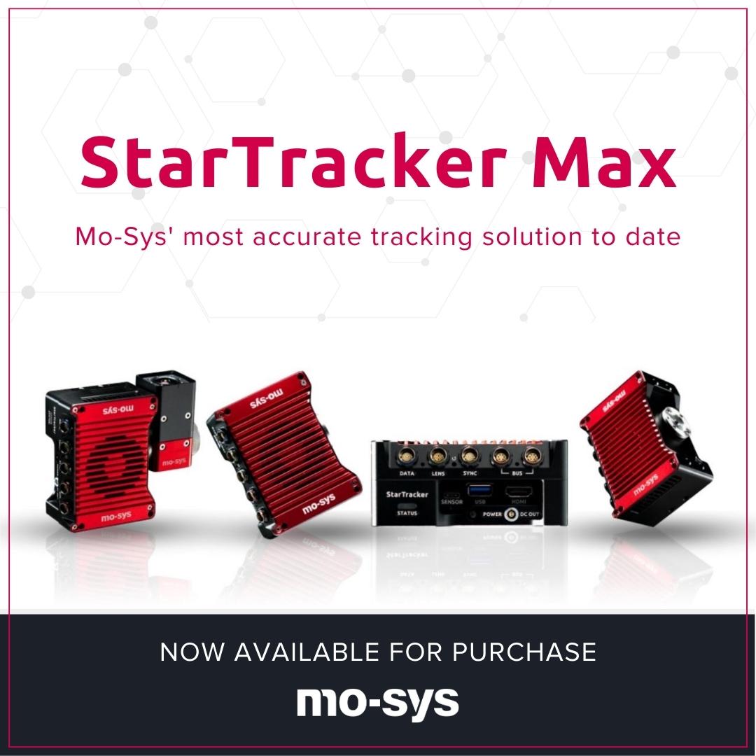 mo_sysLab's tweet photo. Mo-Sys' unparalleled knowledge of #virtualproduction has led to the development of the #StarTrackerMax - the next generation in virtual production #cameratracking. Visit our website for more: https://t.co/PCsu5IPz2E #VP #StarTracker #broadcast #cinematic #filmmaking https://t.co/vgXUKmNjud