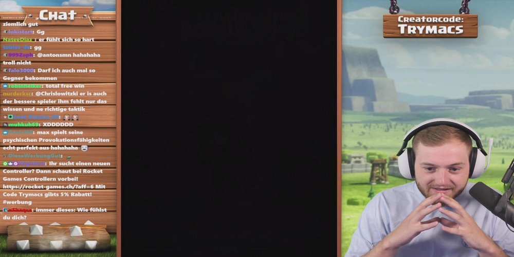 LiveMacs's tweet photo. Trymacs ist jetzt Live auf #Twitch und streamt  Clash Royale https://t.co/kIgWw2GWTo @Trymacs https://t.co/MWJCHcCwAH