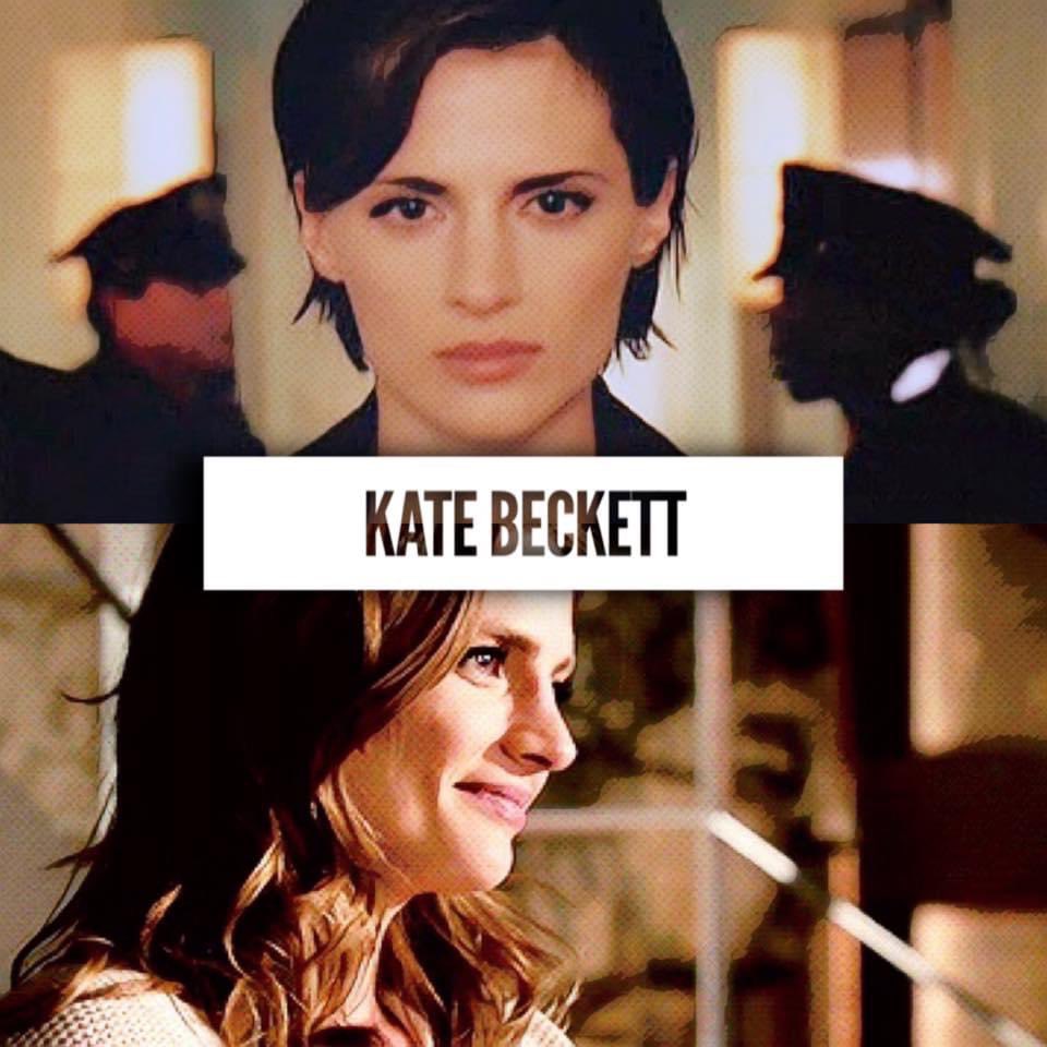 First and Last Kate Beckett.
Stana Katic from May 4 2008 to Always.