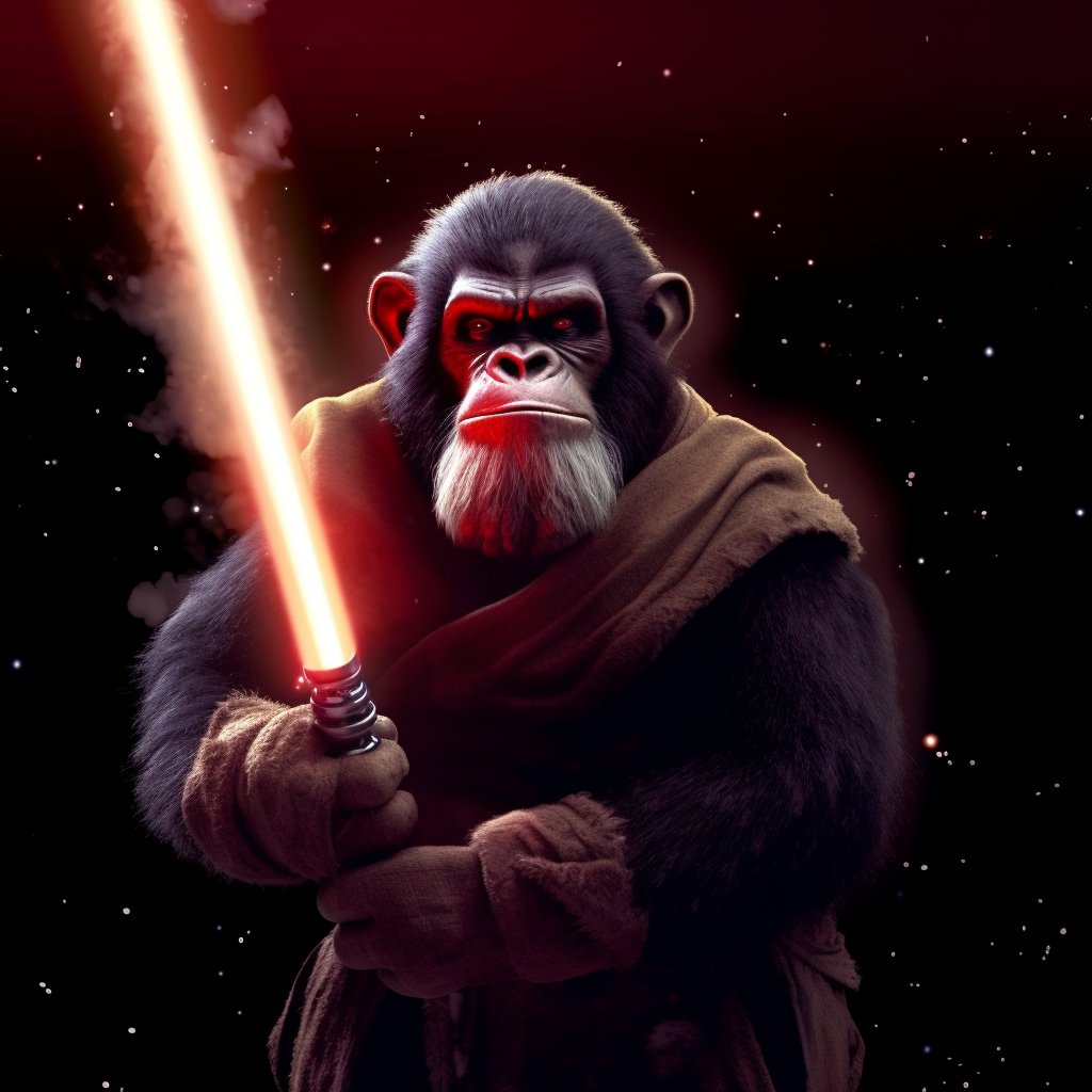 May the Ape be with you.🦧

#StarWarsDay
