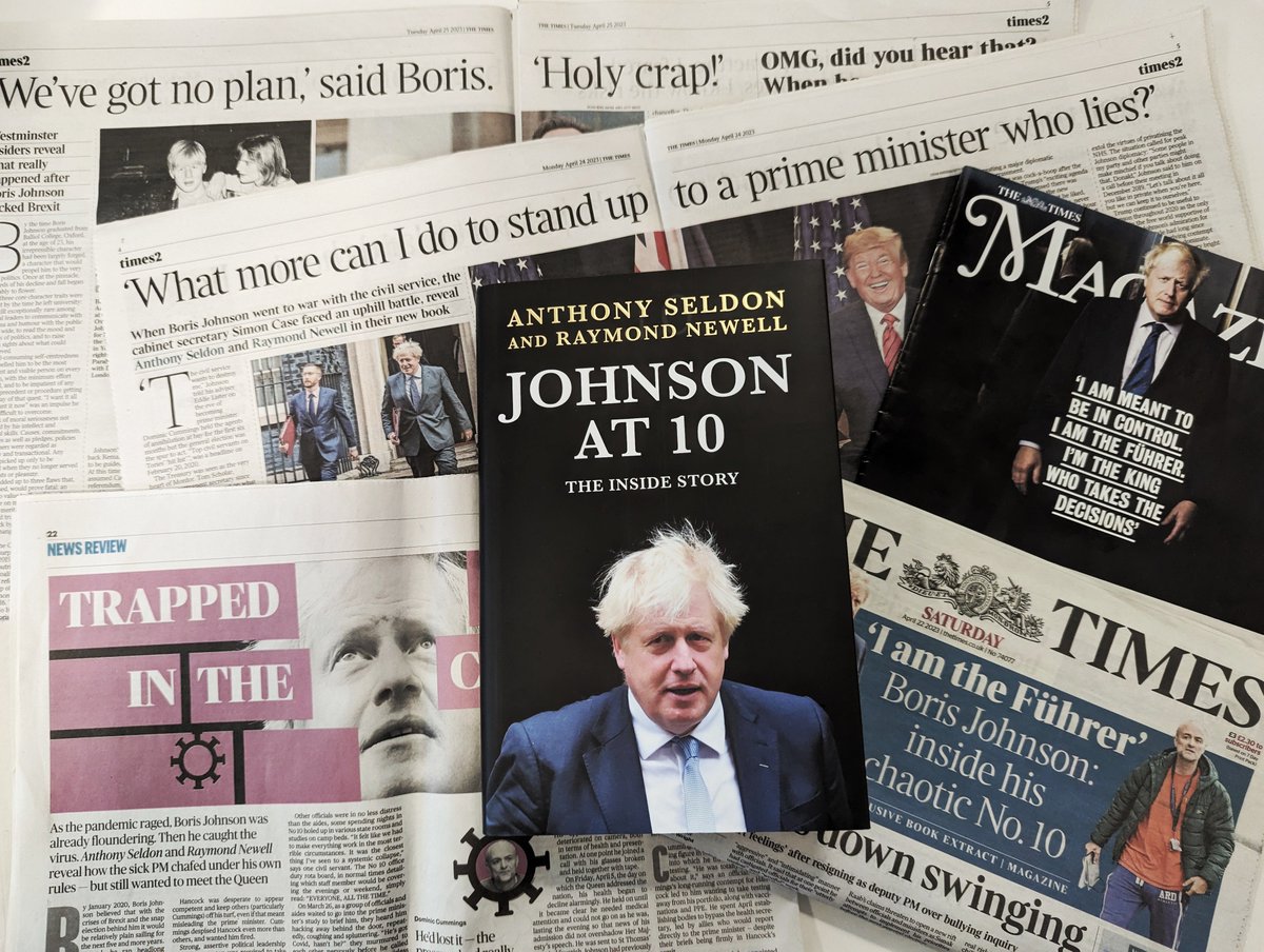 And the brilliant #Johnsonat10 whose revelations have dominated the news for the past 10 days. Bravo
@AnthonySeldon @RaymondNewell_ & the amazing in-house team Alice Latham, @theotherkirsty @kduffylit
@jamespulford @aimediocre & more!