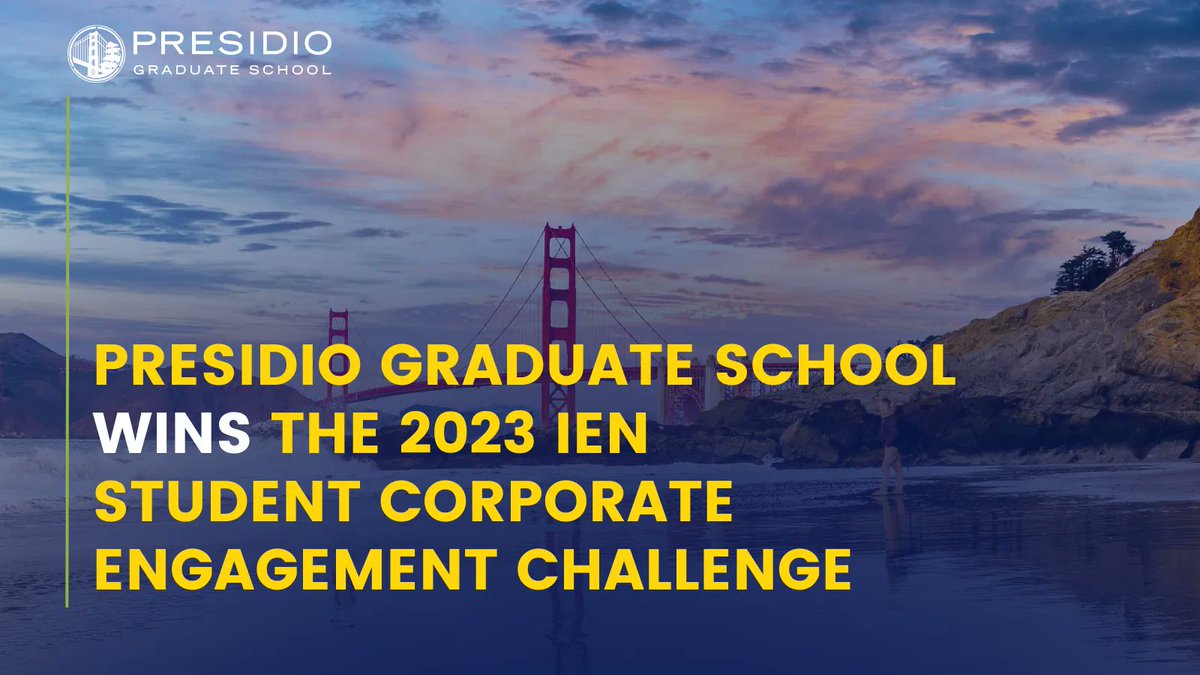 Presidio Graduate School tweet media