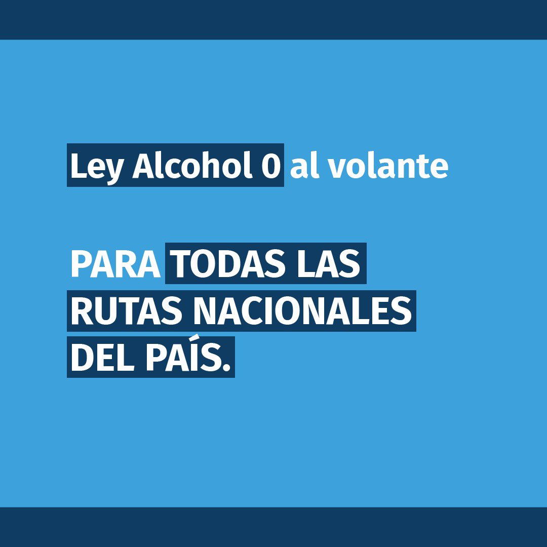 SofiaVannelli's tweet photo. ¡Lo logramos! 

Se promulgó la Ley de #AlcoholCero al volante. 

Gracias al compromiso de Sergio Massa y trabajo conjunto con @DiegoGiuliano y @pmcarignano, cuidar la vida al garantizar mayor seguridad vial es una realidad. https://t.co/JR11bVD2Mr