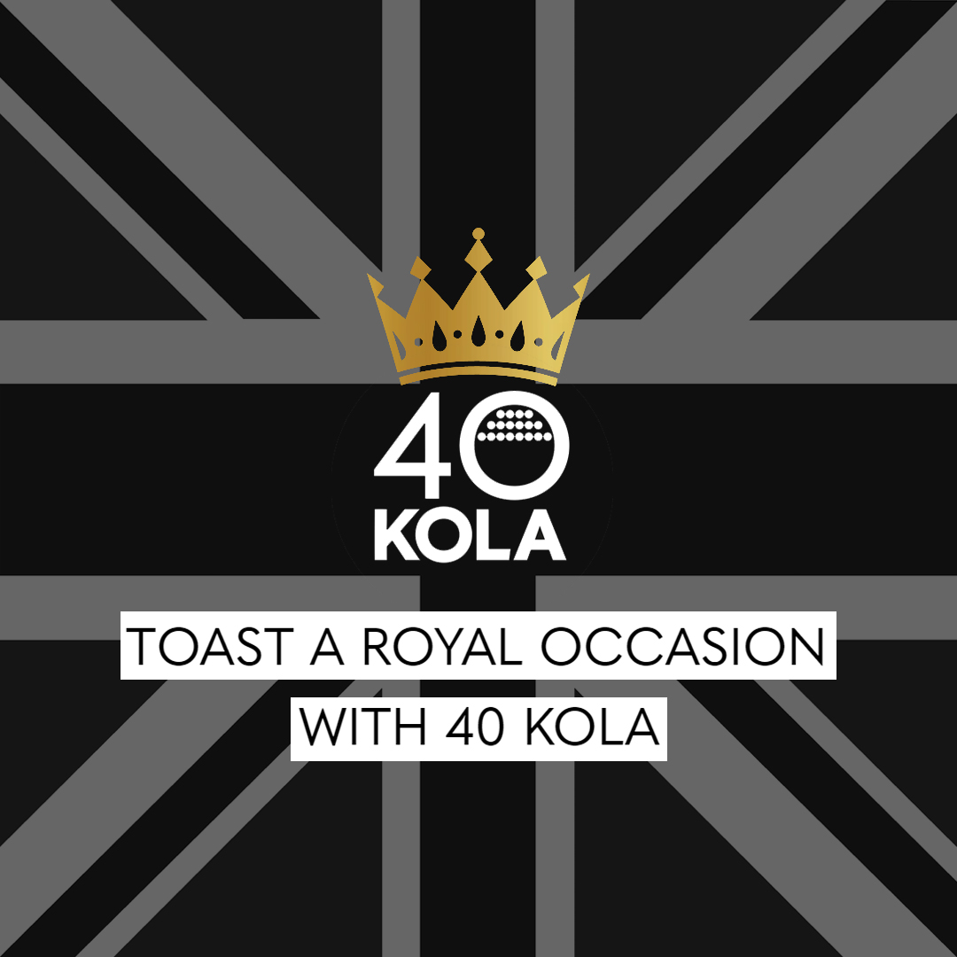 Fit for a King: Indulge in the Royal Taste of #40Kola! Join us in celebrating the coronation with a unique, refreshing drink that pays homage to our British roots. Cheers to a great weekend! #BritishBornBeverage #RegalRefreshment #CelebrateLikeRoyalty #ProudlyBritishDrinks
