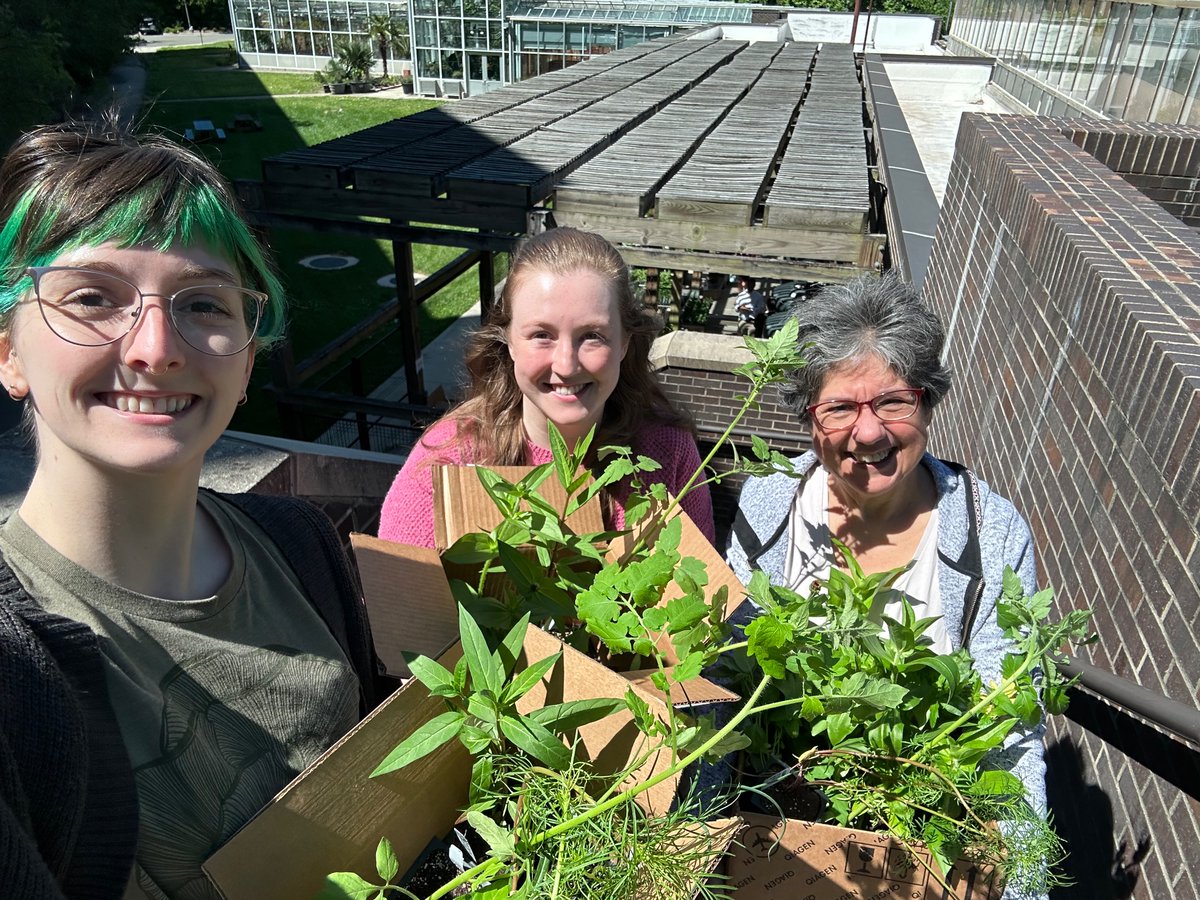 Took part in Duke Greenhouse’s “Cans for Plants” fundraiser today! Beautiful day for beautiful plants 🌻☀️ <a href="/DukeU/">Duke University</a>