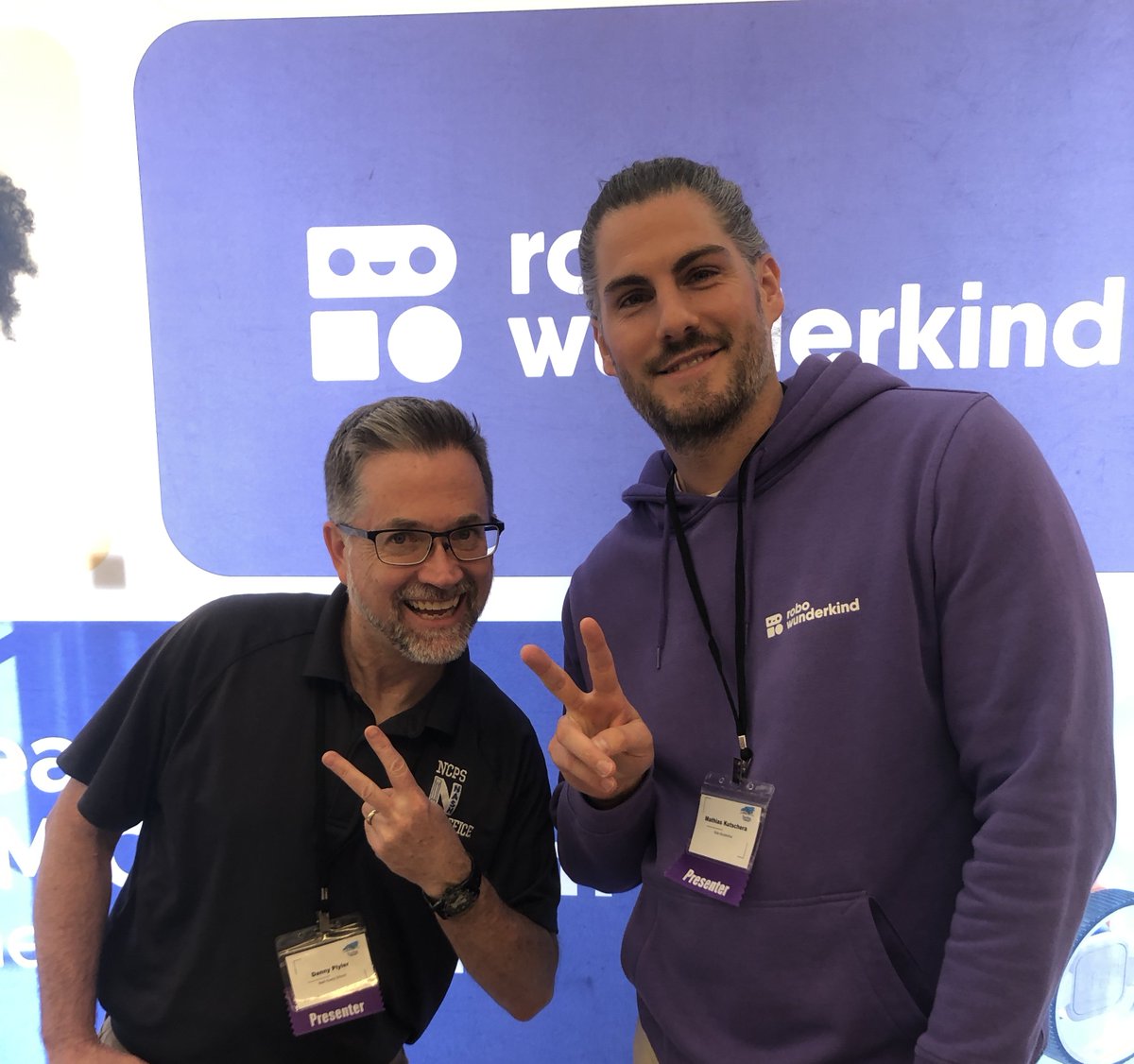 Our friends from <a href="/NCPSchools/">Nash County Public Schools</a> are here!

<a href="/dlplyler14/">Danny Plyler</a>, thanks for joining us!

<a href="/K5engineers/">Building Engineers in K-5 Classrooms</a>