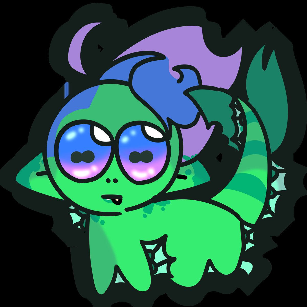 SpaceCalypso's tweet photo. @CutestGrim Looks at you with my one singular eye👁 https://t.co/TipPnA46uU