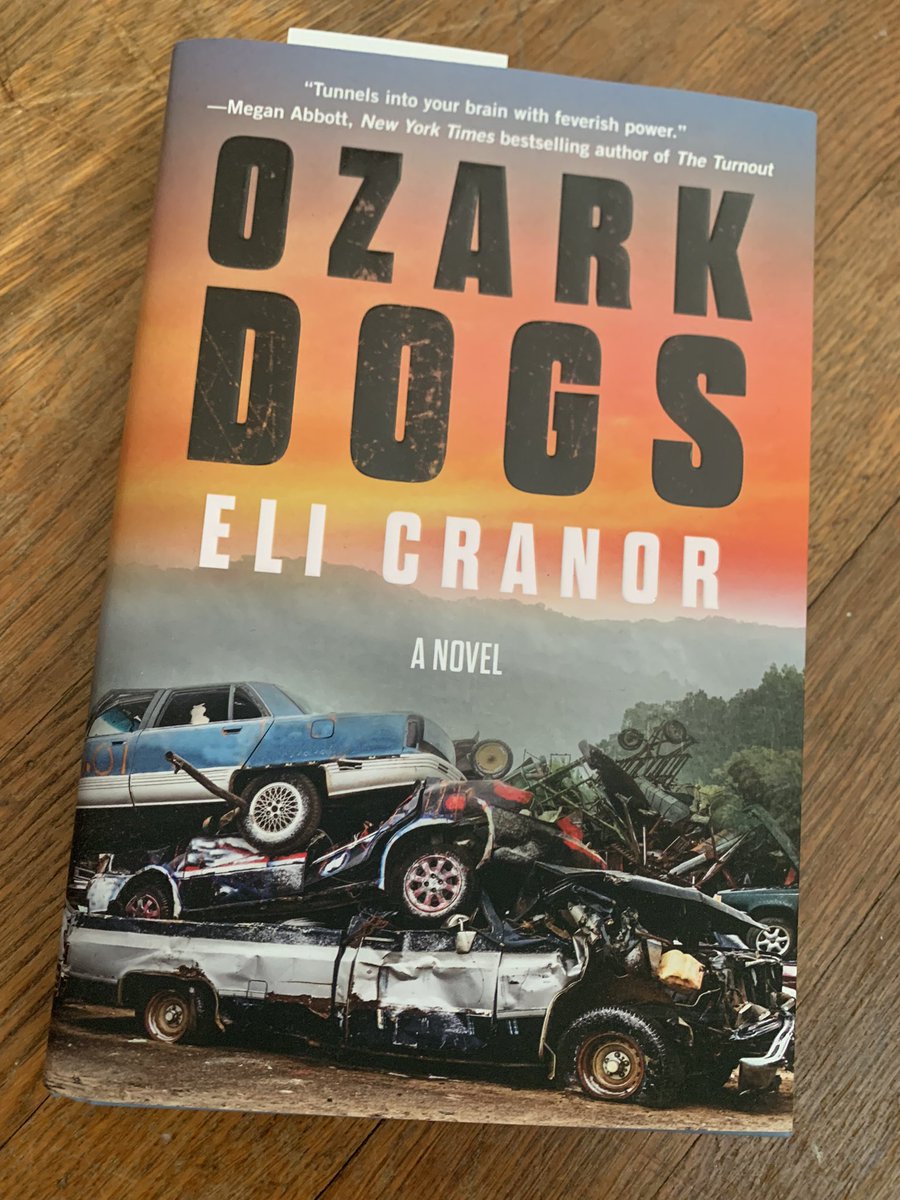 I just finished <a href="/elicranor/">Eli Cranor</a>’s OZARK DOGS. How to describe it? Gritty. Surprising. Extremely well written. Awesome. 
Another great read from this homegrown writer. Well done, Eli. Put it on your summer list, for sure.