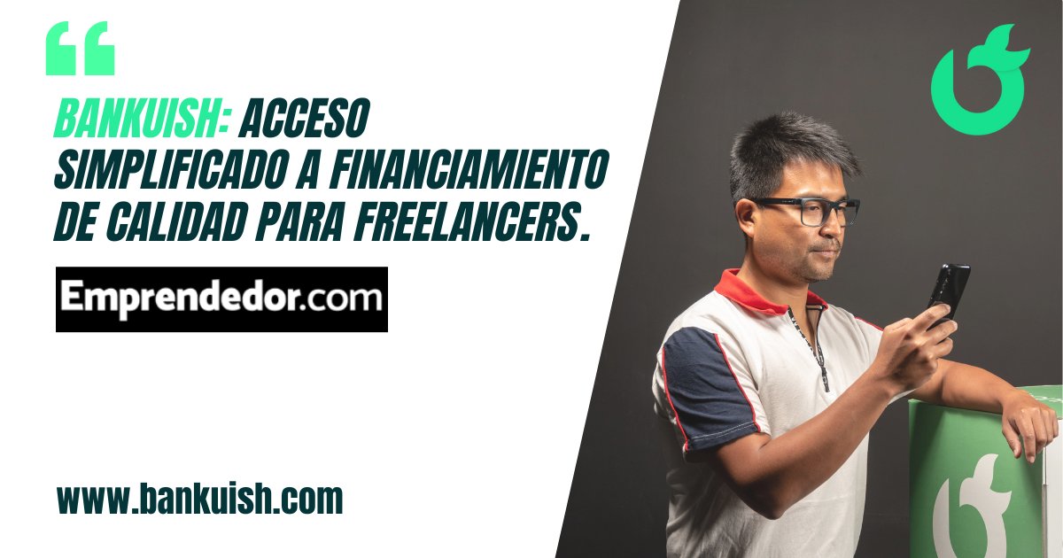 Bankuish (@bankuish_) on Twitter photo Compartimos con vosotros esta noticia publicada en <a href="/EmprendedorNot/">Emprendedor.com</a> que se hace eco de la labor de Bankuish en Latinoamérica.
🗞 revistadigital.mx/emprendedor/ac…
#Freelancers #GigEconomy Compartimos con vosotros esta noticia publicada en <a href="/EmprendedorNot/">Emprendedor.com</a> que se hace eco de la labor de Bankuish en Latinoamérica.
🗞 revistadigital.mx/emprendedor/ac…
#Freelancers #GigEconomy