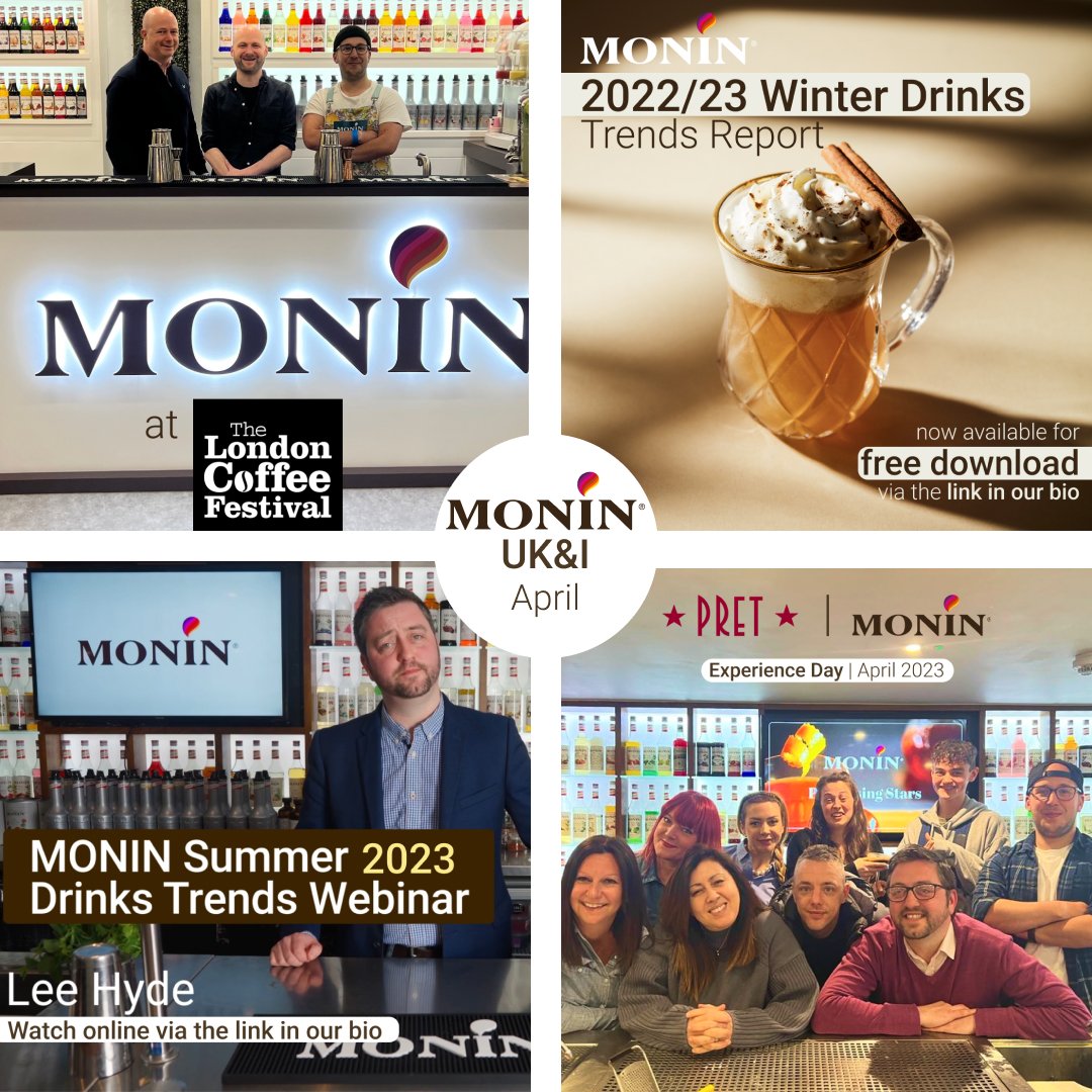 Want to find out what happened in our world last month? Head over to our LinkedIn page to read more, and make sure to follow us to stay up to date! linkedin.com/feed/update/ur…
#hospitalityindustry #drinksindustry #bartender #barista #monin