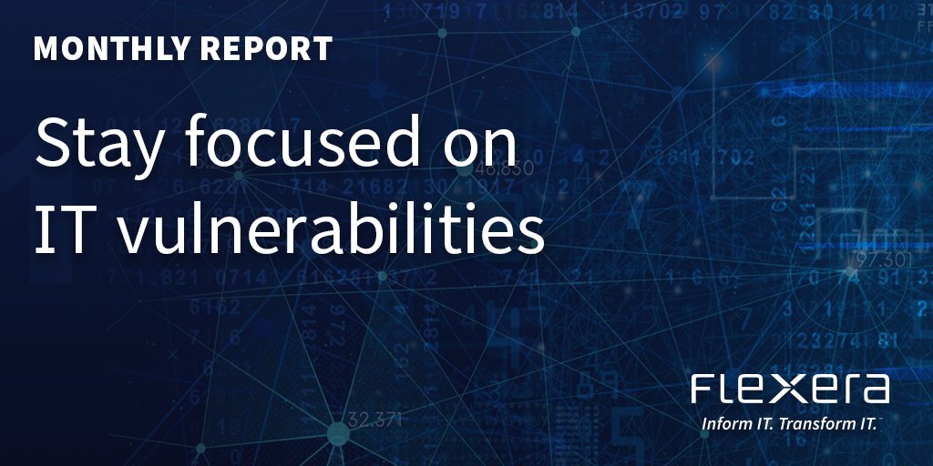 flexera's tweet image. Top #softwarevulnerability highlights from the April report:
- 18 zero-day advisories reported (#Apple iOS, #Microsoft, Microsoft Windows, Microsoft 365)
- Over 1,429 unique CVEs were covered in the 666 advisories 
Discover all the highlights here: bit.ly/3oStTr3