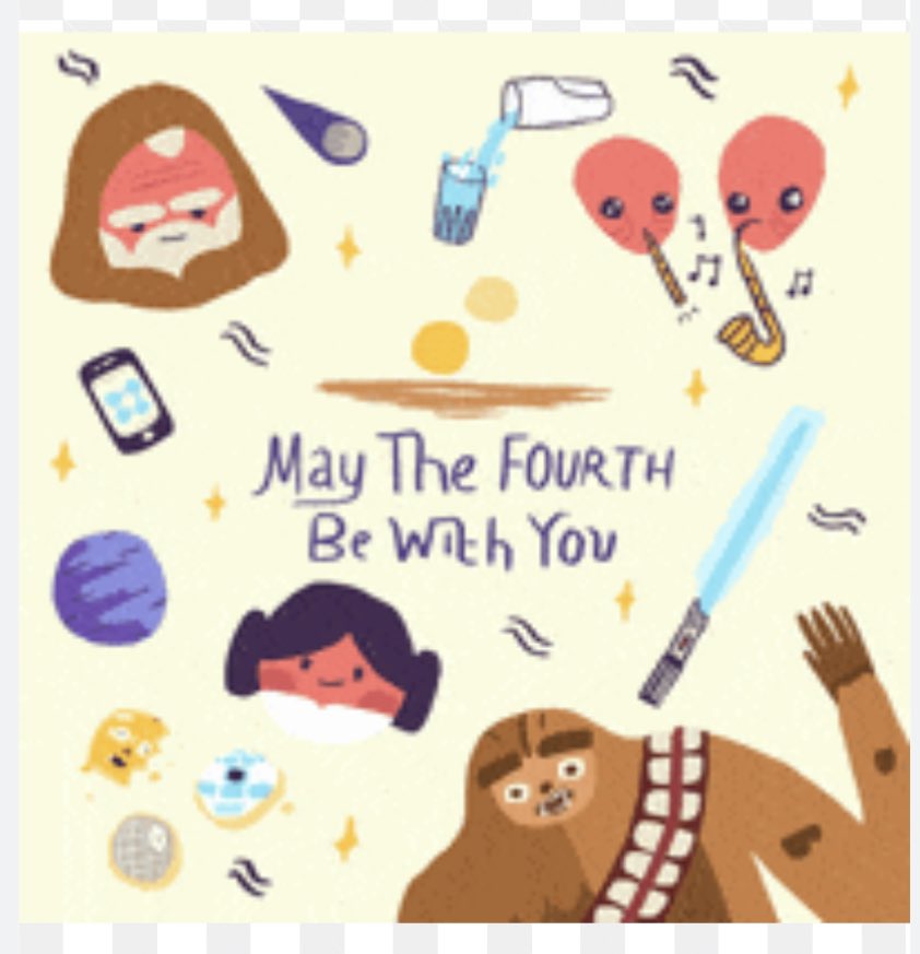 May the 4th be with you!