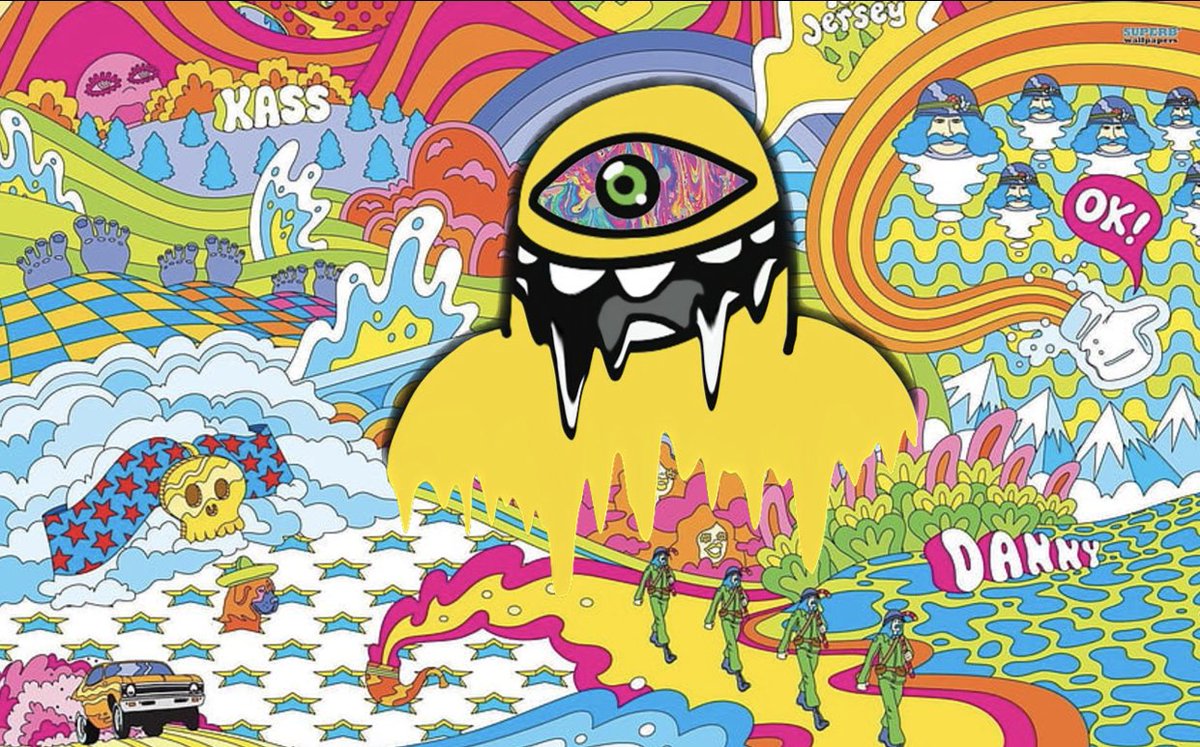 itsmanny1998's tweet photo. Custom Flag I made for @EDC_LasVegas 
@Subtronics 🤙💛 https://t.co/zmjhbuhD4A