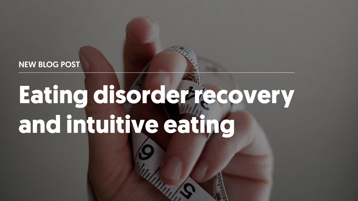 Is intuitive eating recommended for eating disorder recovery? Science says yes! ✅

Read our new article to find out how dietitians can use intuitive eating principles to help clients struggling with an eating disorder: nutrium.com/blog/eating-di…