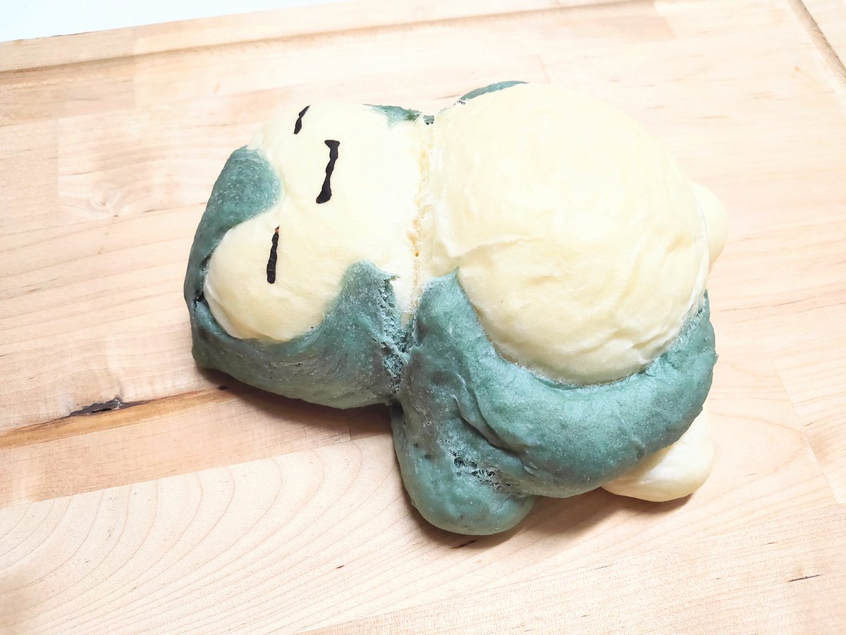 #ゴンベの日 #カビゴンの日
過去作ですが(^^;)
ゴンベのキャラ弁
カビゴンのクリームパン