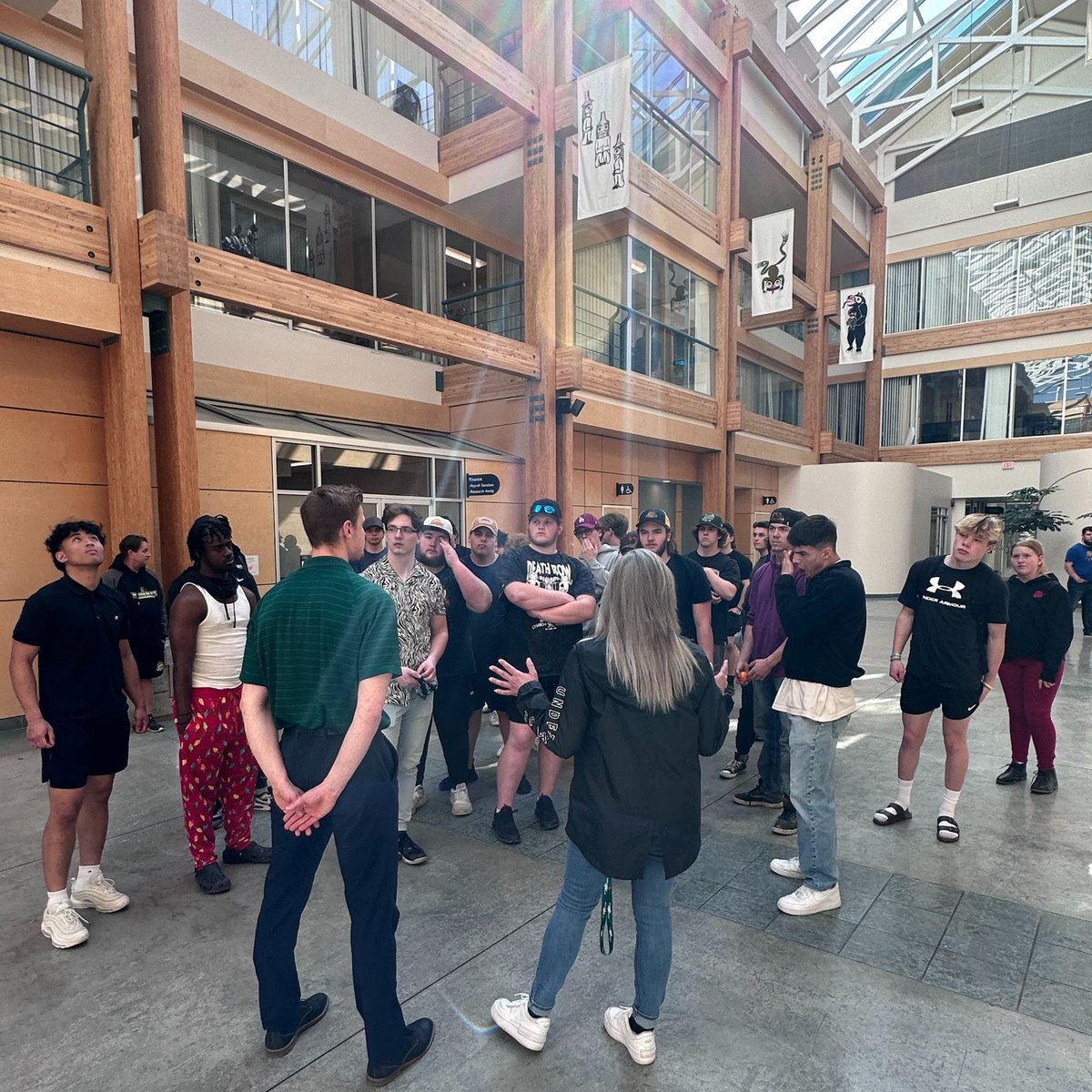 Congratulations to the players who attended the <a href="/PGKodiaks/">Prince George Kodiaks</a> 2023 Spring Camp!
We were thrilled to host a large crew to highlight UNBC's amenities for student athletes including student housing, the <a href="/NorthernSport/">NorthernSportCentre</a> and proximity to the Kodiaks' home <a href="/CityofPG/">City of Prince George</a>'s Masich Place Stadium.