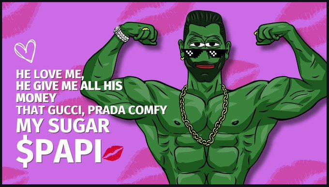 1 pic. 👀 just grabbed some $PAPI 
Hype Building After $PEPE & $MONG
#memecoins #crypto #papi

TG: https://t