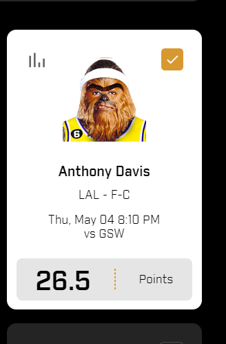 uhhh AD Chewy wyd??? lmao
<a href="/prizepicks/">PrizePicks</a> #prizepicks #NBAPlayoffs #Lakers