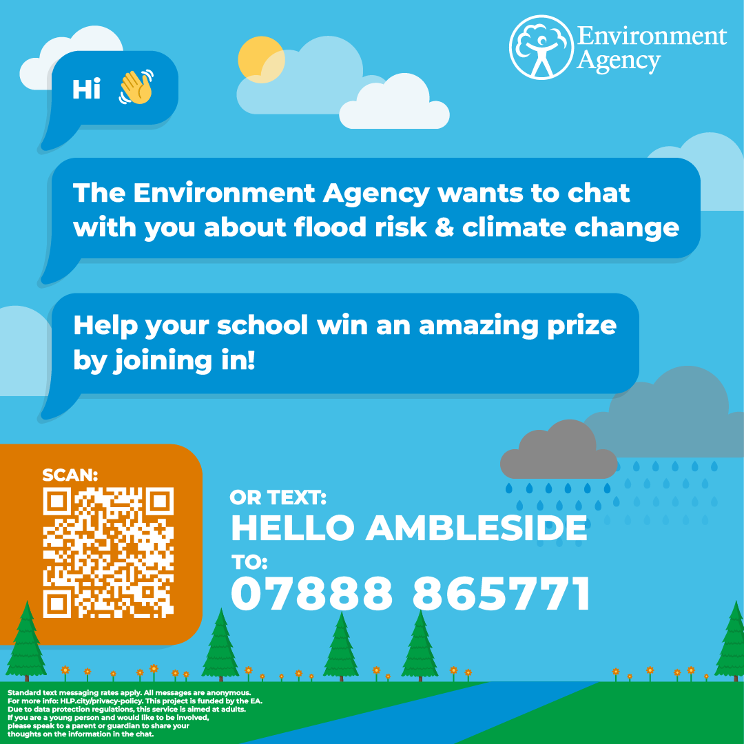 EnvAgencyNW's tweet photo. 2/2 To find out more about this innovative technology, visit the Flood Hub website: https://t.co/d3tKLtWCq0
You can also take part virtually by scanning the codes or contacting the numbers below for each school.
#Ambleside #Blackburn #Flooding #HelloLampPost #ClimateChange https://t.co/IAkDsGi0F4