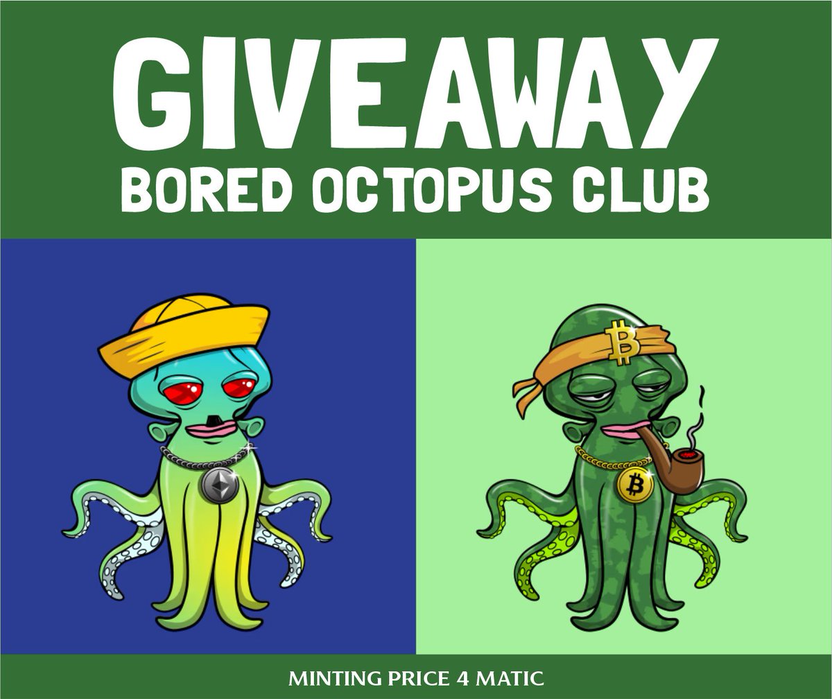 Bored Octopus Club tweet media