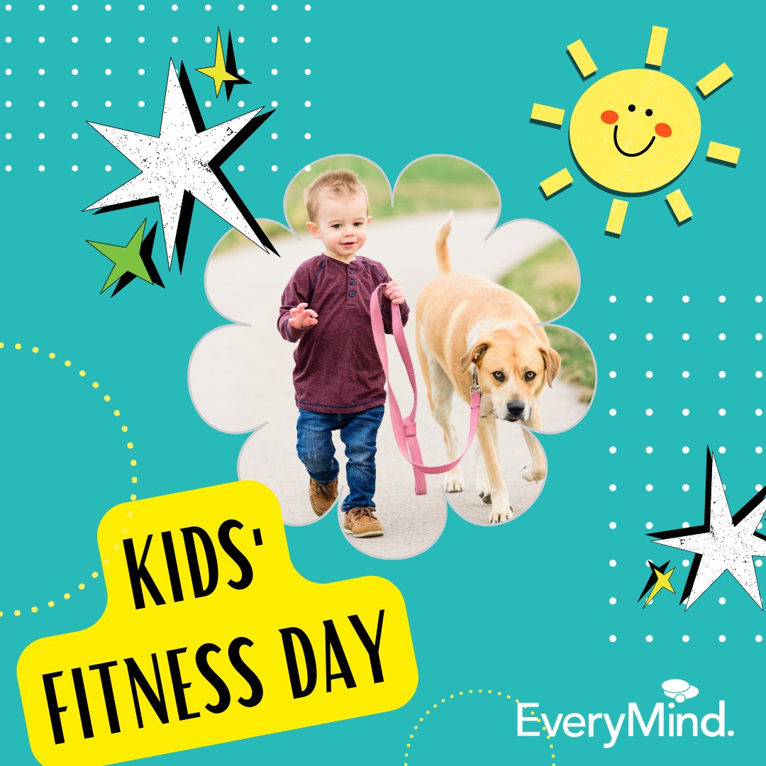 It’s National Kids’ Fitness Day! Take the whole family walking to participate in EveryMile for EveryMind. Make it into a teaching moment. And remember, a healthy mind and a healthy body go hand in hand!

#WalkingMonth #KidsFitness #KidsHealth #HealthyKids #EveryMile2023