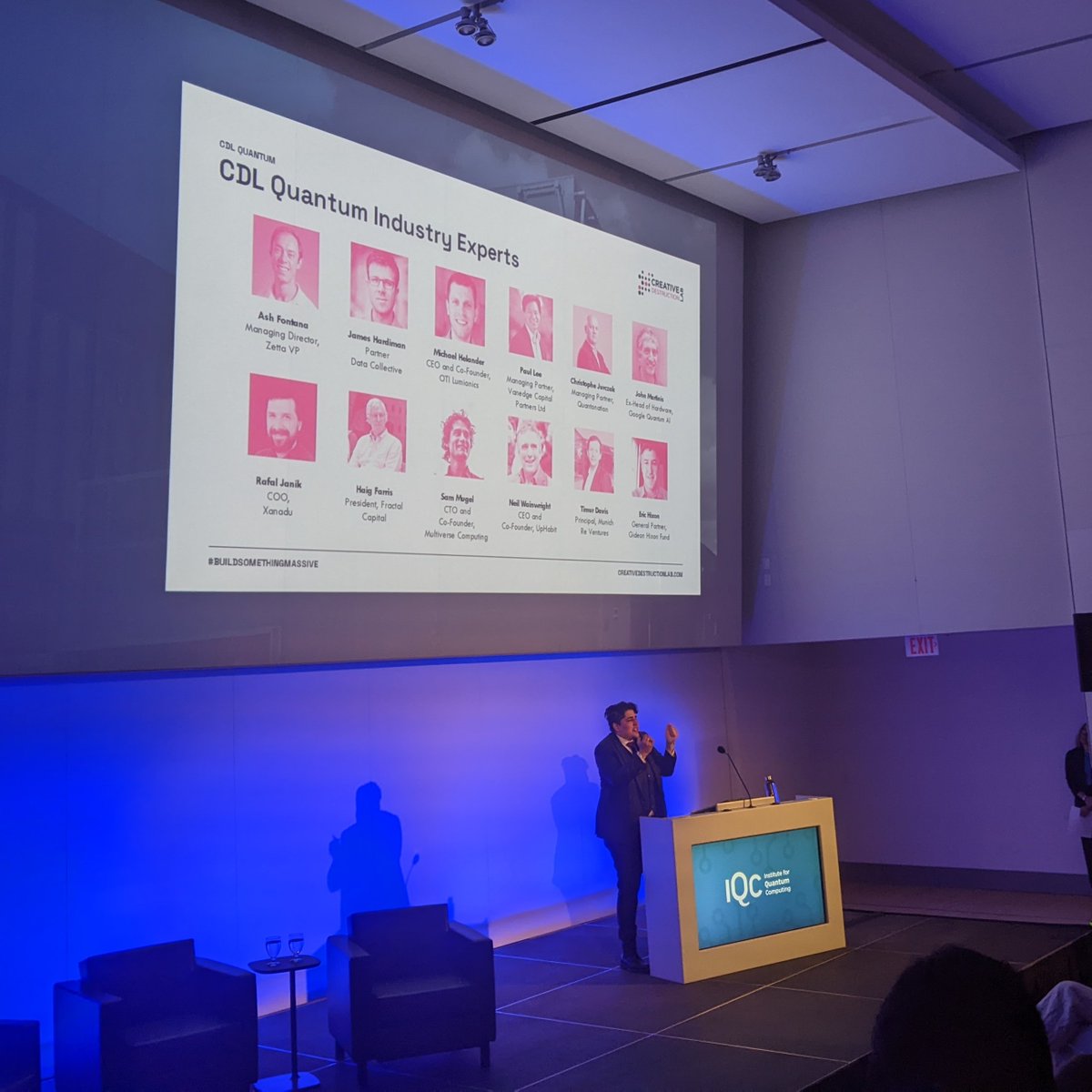 "The timing is now" continue building the bridge between quantum research and industry applications - Sonia Sennik of <a href="/creativedlab/">Creative Destruction Lab (CDL)</a> #quantumconnections <a href="/QuantumIQC/">Institute for Quantum Computing (IQC)</a>