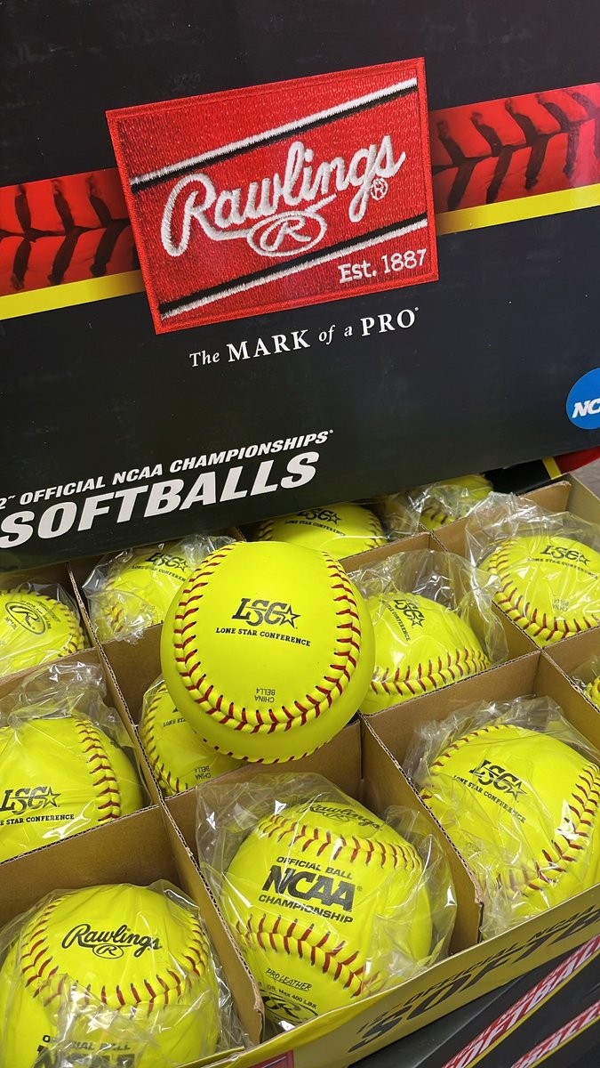 LoneStarConf's tweet image. It’s LSC Softball Championship Game Day! 🥎🏆

Tournament Central: bit.ly/3VzwmCZ 

#LSCsoft @RawlingsSports